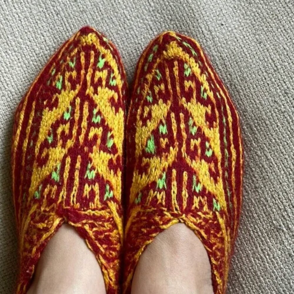 wool socks, wool slippers - Picture 1 of 5